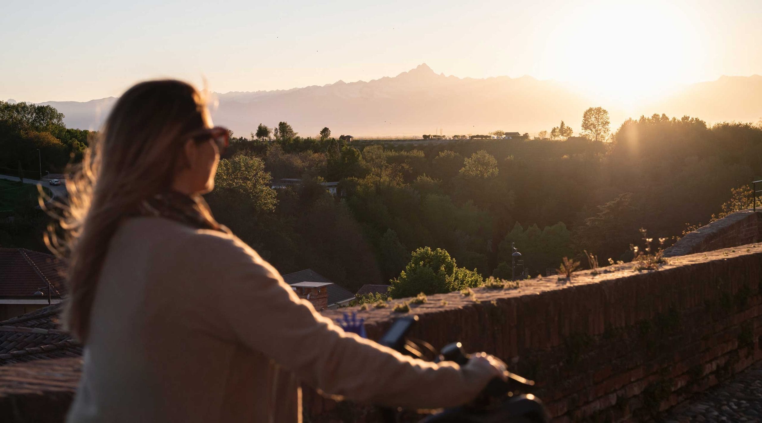 nel borgo di La Morra